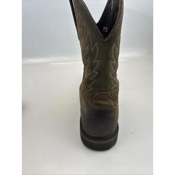 Ariat Groundbreaker Work Boots Mens 11EE Brown Wide Square...
